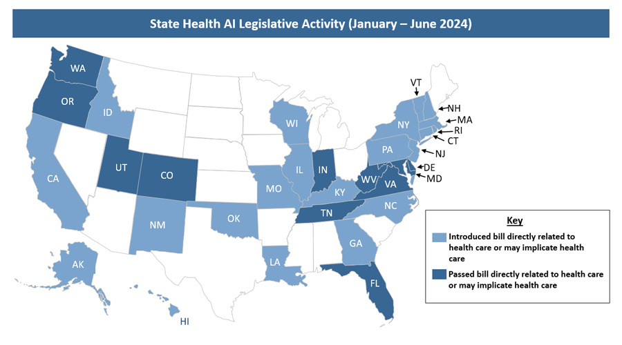 Manatt-Health_AI_Policy_Tracker_state-by-state_overview_map.jpg